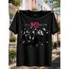 Herren Dezember 10 Band Grafik T-Shirt - Baumwolle Lockerer Schnitt Rundhals Streetwear Shirt mit Ikonischem Musikdesign, Geeignet als Geschenk für Musikliebhaber, Neu