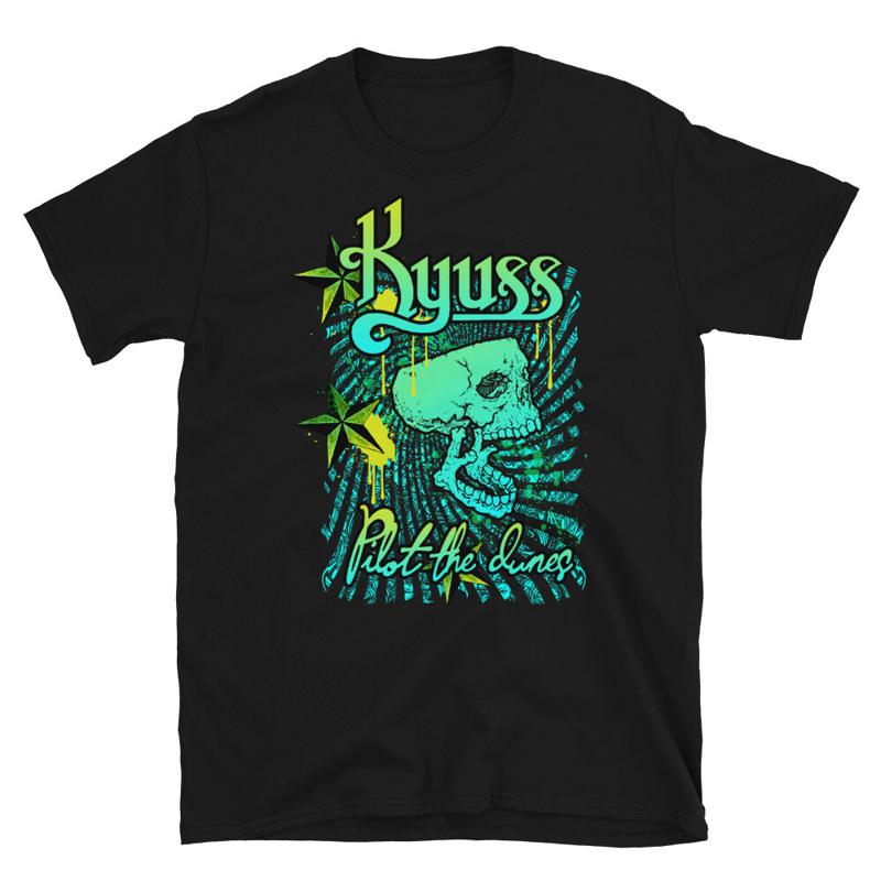 Kyuss Pilot the Dunes Stoner Rock T Shirt S разноцветный