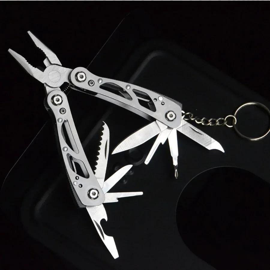13-in-1 Tactical Multitool Knife Pliers Portable Multi Tool Pocket Knife Screwdriver for Outdoor Survival Camping Hunting Hiking