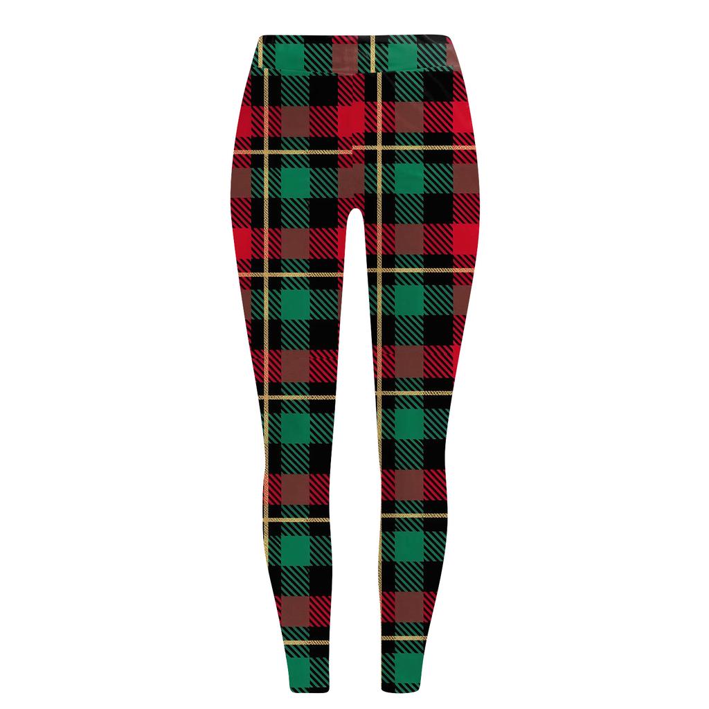 Women's Casual Fashion Outdoor Halloween Printed Slim Elastic Yoga Pants Cropped Pants