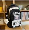 The Schoolbag Is High-value, Cute and Fresh, and the Schoolbag Is Casual, Simple, Lightweight, Versatile and Large-capacity.