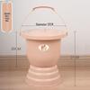 Women's Indoor Urinal with Lid for Night Use - Suitable for Rural, Elderly, and Children