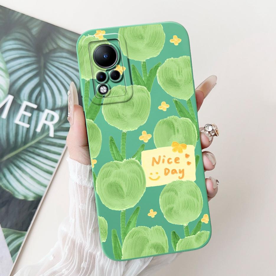 Für Infinix Note 11 Hülle Note 12 X663 X663B Stilvolle Candy Painted Handyhüllen für Infinix Note 11 Pro Note11 S Weiche Fundas