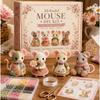 4Pcs/Box Animal 3D Beaded Craft Kit 4 Unique Designs For Family Diy Gifts For Kids And Craft Lovers
