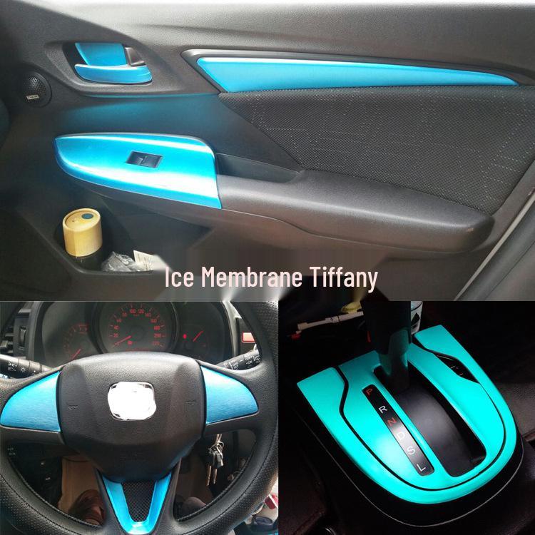 14-18 Interior Gear Shift Panel Trim Film for Car Color Modification