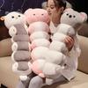 Kawaii Long sleeping Pillow Cat Koala Elephant Plush Toy Doll Pillow Soft Sofa Bed Cushion Cute Girlfriend Birthday Gift