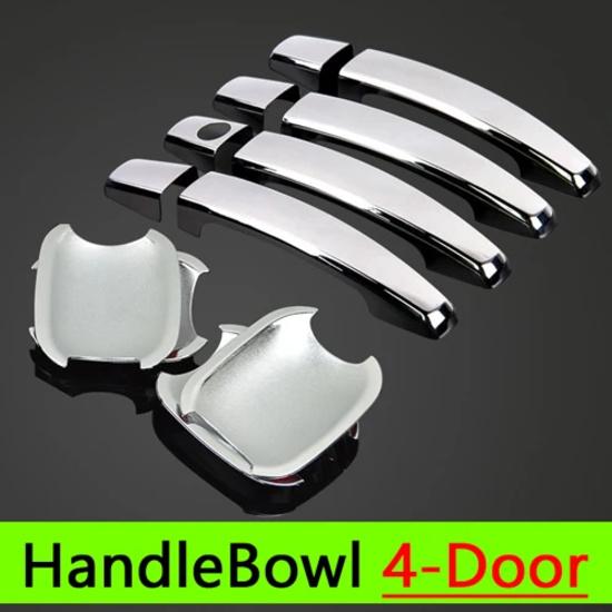 For Peugeot 301 Chrome Handle Covers Trim Set of 4Pcs 2012-2017 High Quality Accessories Stickers Car Styling 2014 2015 2016