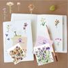 240pcs Pet Tulip Flower Stickers Waterproof Transparent Self-adhesive Floral Stickers