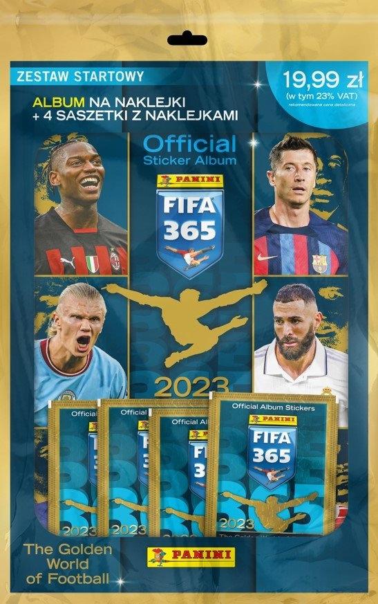 Fifa 365 2023 Sticker Album Set + 4 Sticker Packs