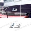 1Pcs Car Styling ABS Plastic Emblem Decor For BMW I3 I4 I7 IX IX3 IX4 IX7 Logo Rear Tail Bumper Trunk Sticker Auto Accessories AT8