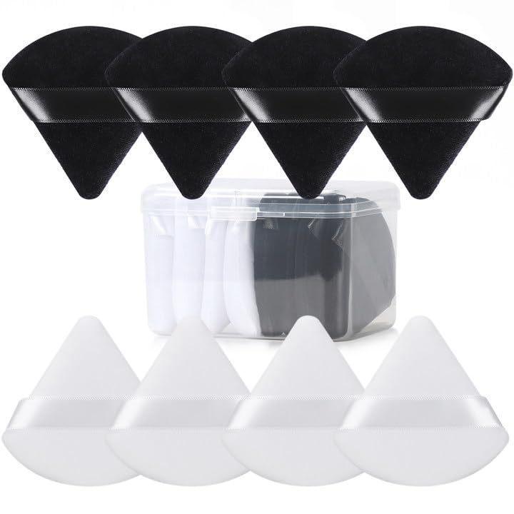 Cross-Border Triangle Powder Puff: Loose Powder Makeup Tool