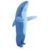 Cartoon Shark Role-Playing Inflatable Halloween Costume with Red Bow Tie