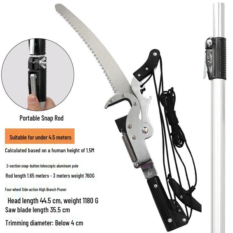Linong Telescopic High Branch Pruner Saw
