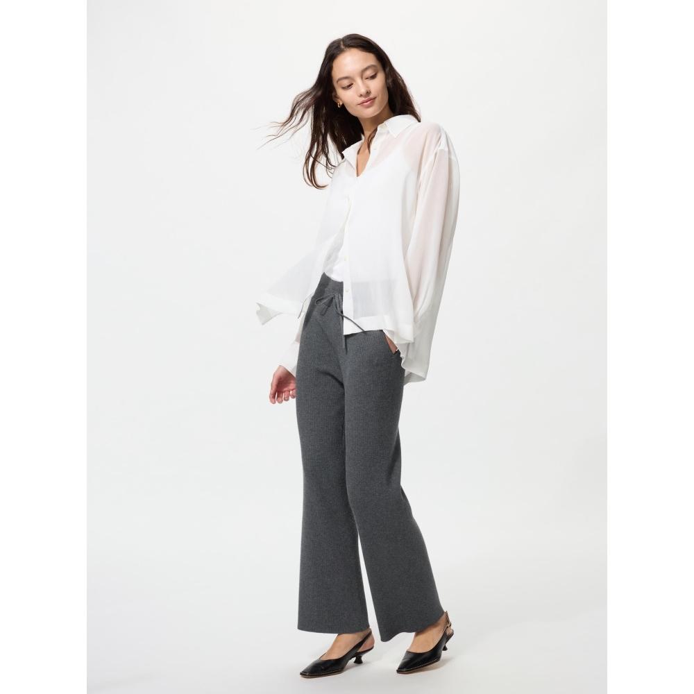 Uniqlo Japan Washable Knit Rib Pants
