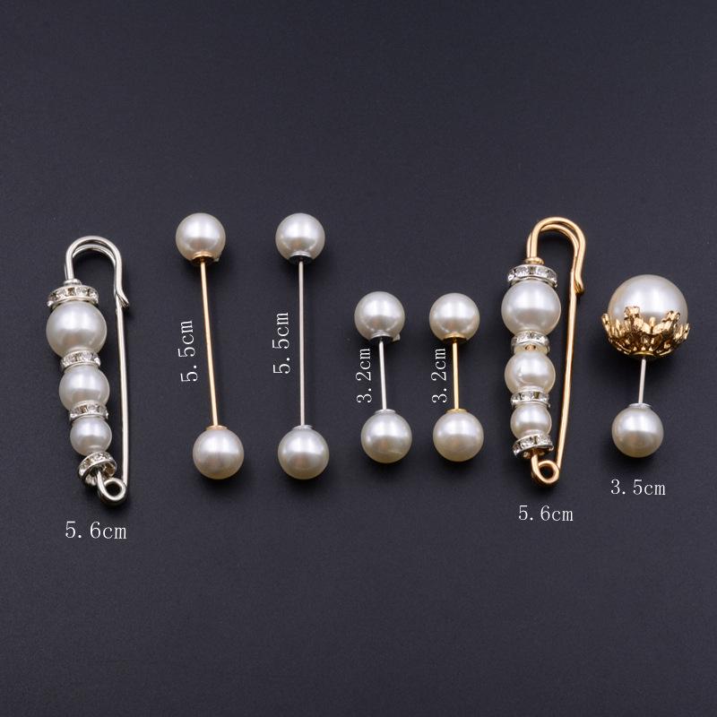 Anti-Exposure Safety Pin Brooch Set for Clothing, Cardigans, Scarves, Dresses, and Waist-Cinching