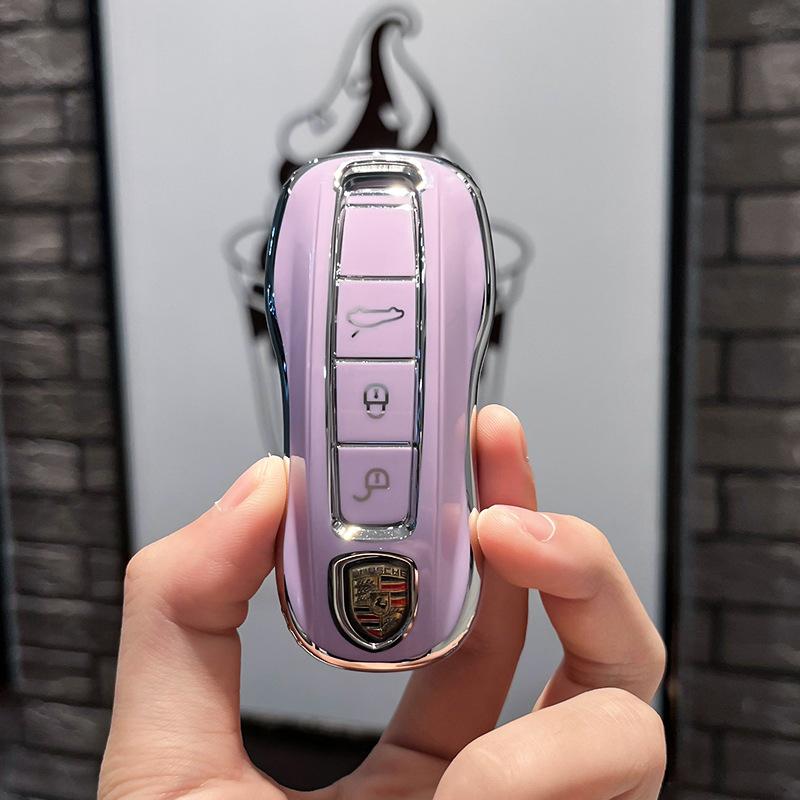 Passend für Porsche Schlüsselgehäuse CayennemacanPanamera Schlüsseletui