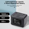 Batteri för Broadcast Video Camcorder för Sony HDCAM, XDCAM, digitala biokameror, DSLR BMPCC 4K, LED-ljus, monitor och andra videokameror