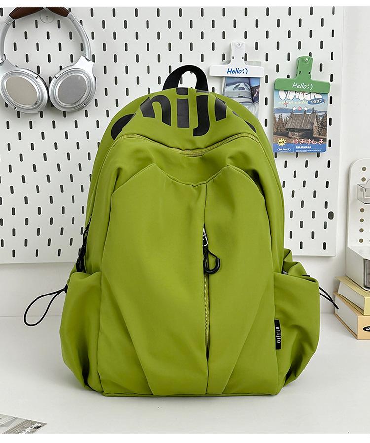 Schoolbag ins niche lightweight water-proof high school students and women large capacity sports outdoor backpack travel backpack