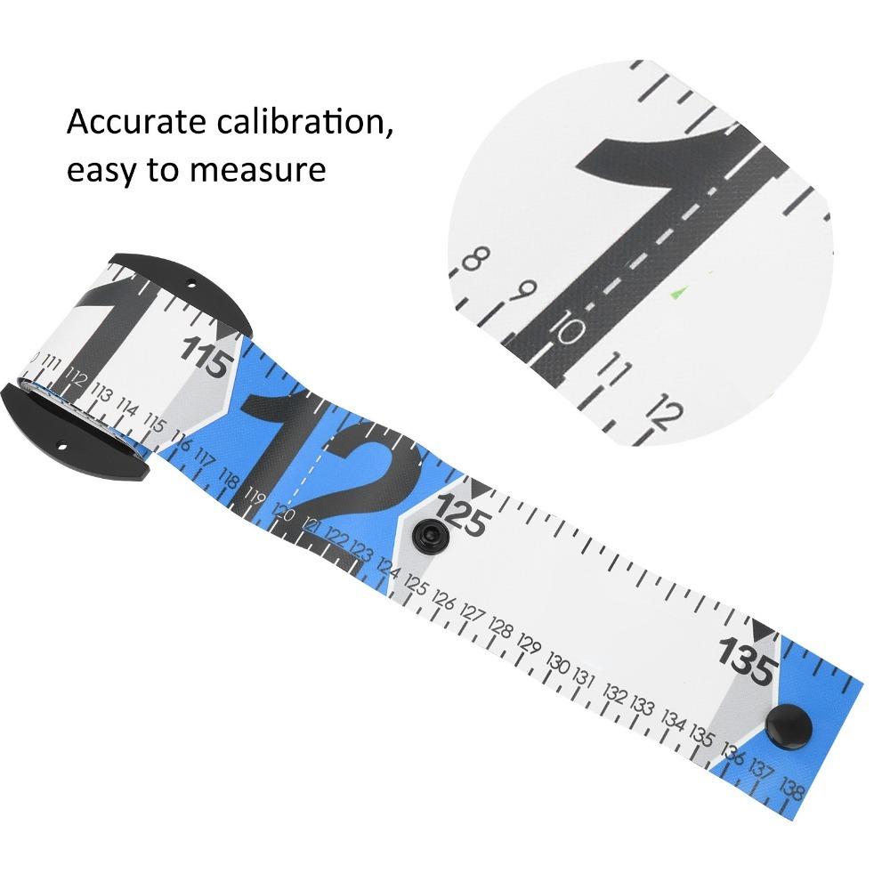 53 Inch Fish Measuring Ruler Waterproof Fishing Ruler Portable Fish Measuring Tape For Fishing синий
