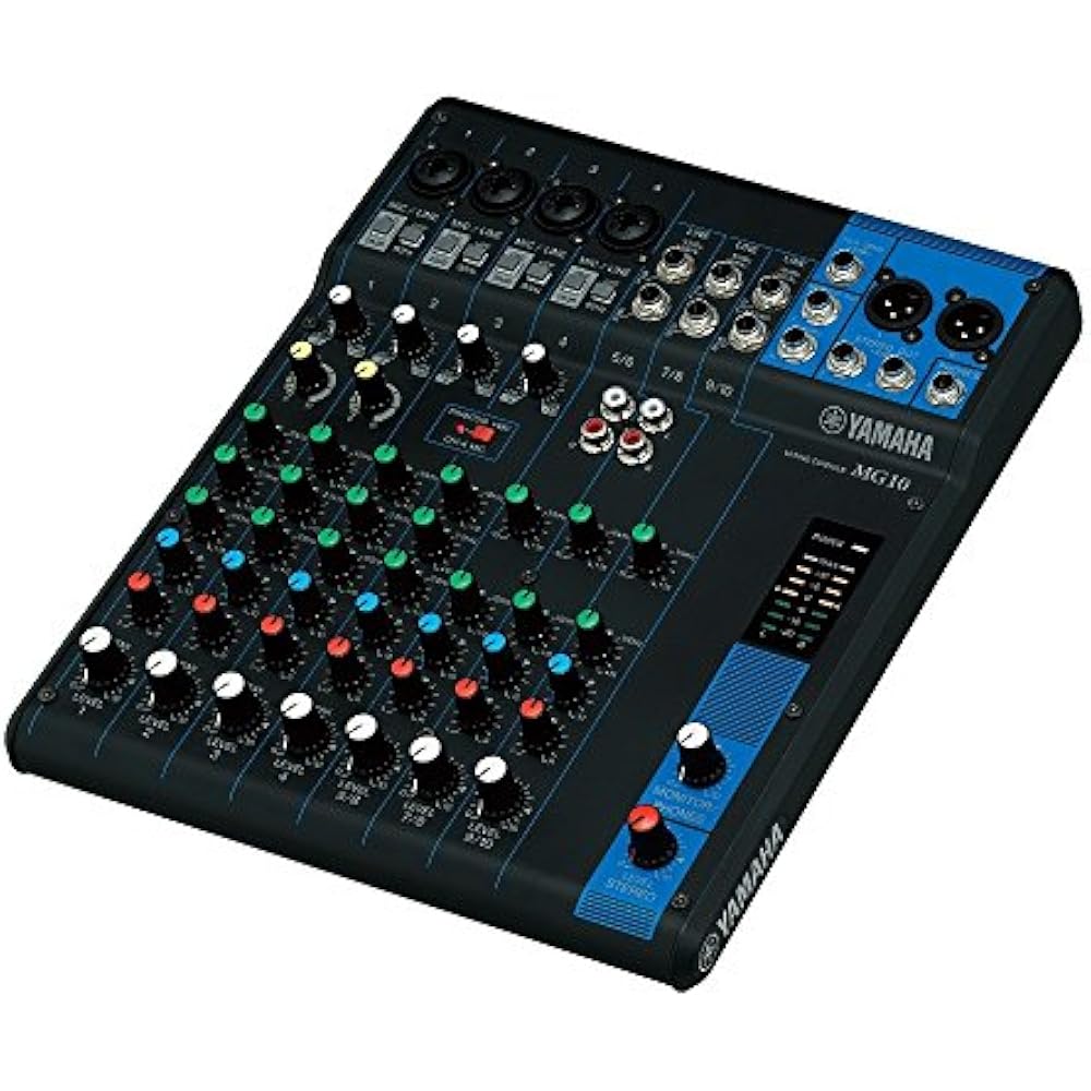 Yamaha Yamaha 10 channel mixing console MG10