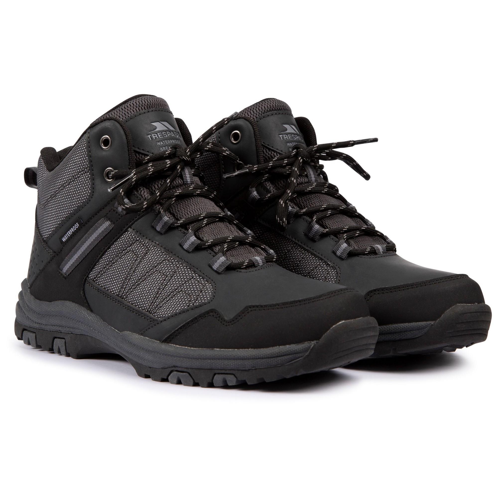 TRESPASS Botas impermeables para caminar Calle para hombre 6 UK gris