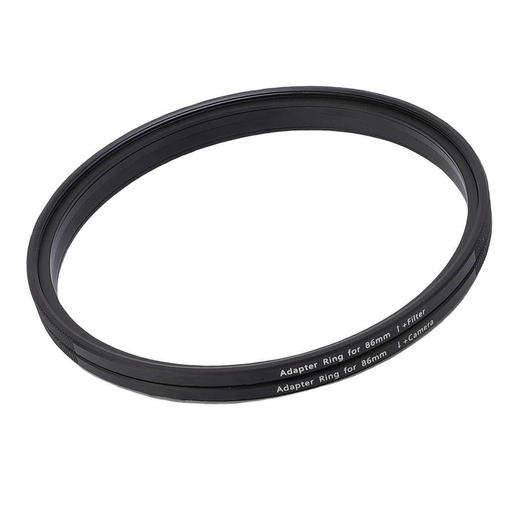 Camera Filter Adapter Ring 86mm to 86mm Lens Conversion Ring Convert Thread to Magnetic Absorption Installation