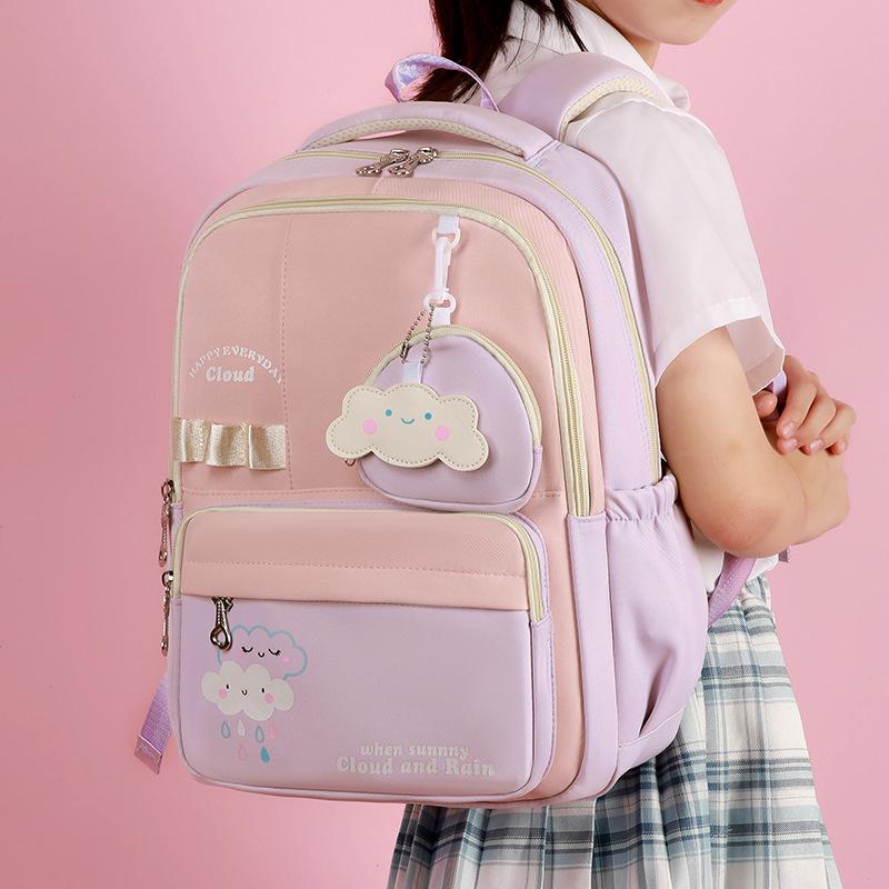 Ghiozdan Școlar Studențesc Desen Animat Rucsac de Mare Capacitate pentru Copii