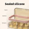 4 or 7 Compartment Medicine Organizer For Elderly And Traveler Ensuring Orderly And Moisture proof Pills Container