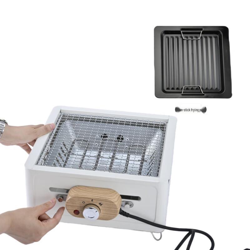 Portable Outdoor Charcoal Grill & Tea Stove Set