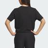 Adidas Neo X Strawberry Bear Co-Branded SS23 Cartoon Letter Print T-Shirt Women Tops Black IP4029