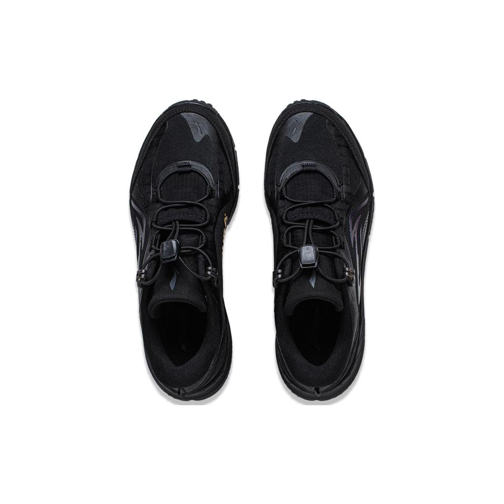 New LiNing Yijie Slip Resistant Low Top Running Shoes Women's Black ARNT010-1