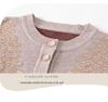 Grandma's Winter Knit Cardigan: Cozy Plus Velvet Sweater for Middle-Aged and Elderly Women