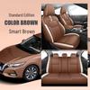 Sylphy 5-Seater Leather Seat Cover: All-Season Full Surround Cushion