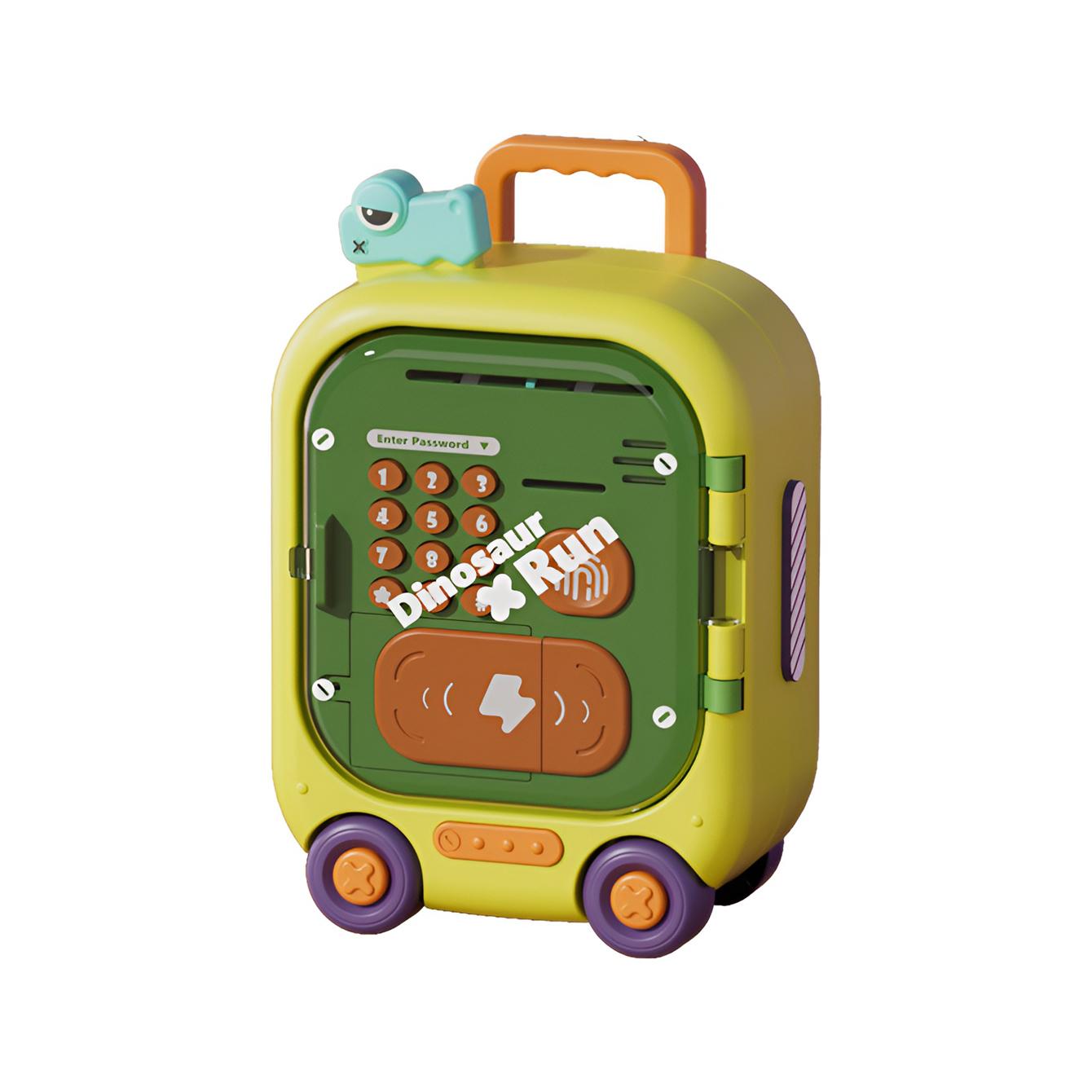 

Children s piggy bank multi-functional password box can be accessed only in and out of piggy bank gifts зелёный