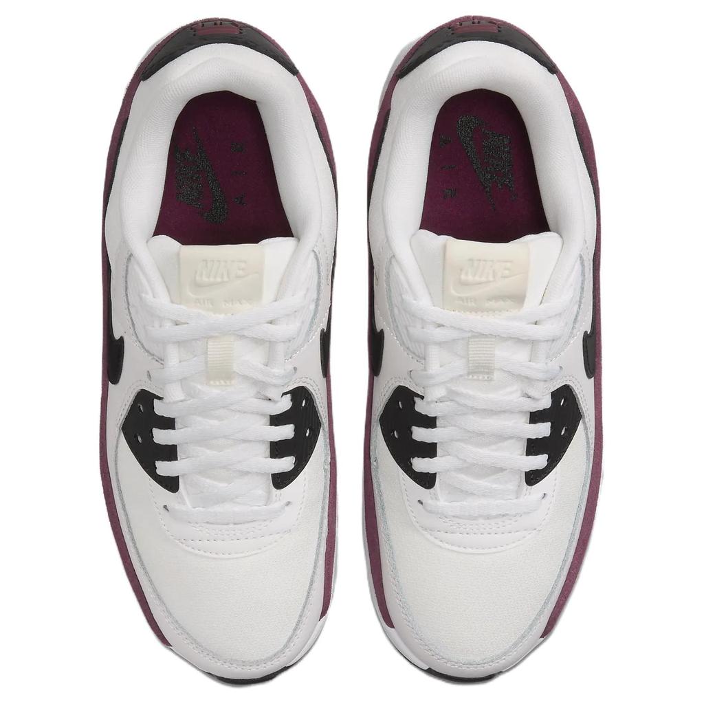 New Nike Air Max 90 LV8 Sail Night Maroon Phantom Black Women's FD4328-107