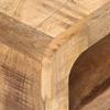 TV Stand 117x30x41 cm Rough Solid Mango Wood