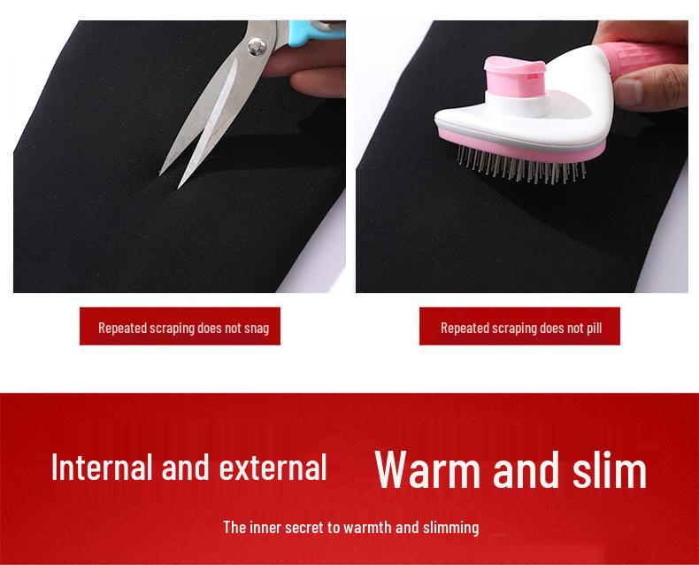 Plus Size Women's High Waist Fleece-Lined Silk Cotton Stirrup Leggings for Winter