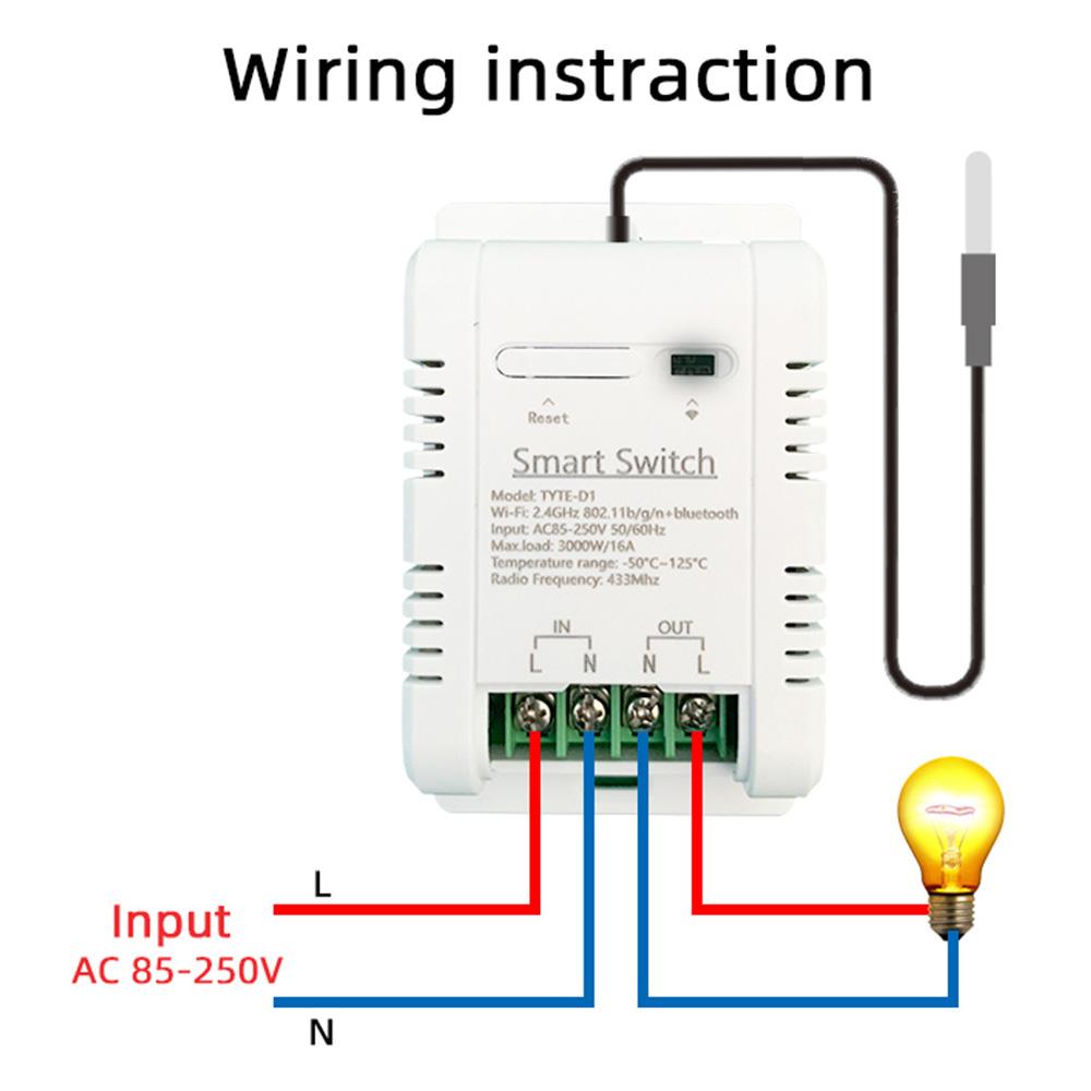 Diese 433Mhz Wireless Wall Switch Rf Wall Panel Transmitter Safety Switch and AC110V 220V Relay Interruptor for Light Lamp