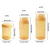 Clear View Silicone Seal Storage Jar For Easy Content Identification In Kitchen Supplies Without Opening The Lid