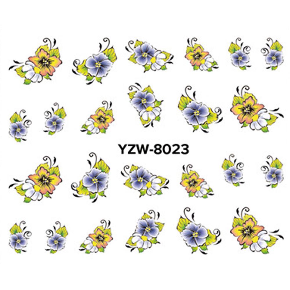 DIY Nagelapplikation, selbstklebend, Blumen-Rattan-Nagelaufkleber, Spitzendesign, Nagelpaste