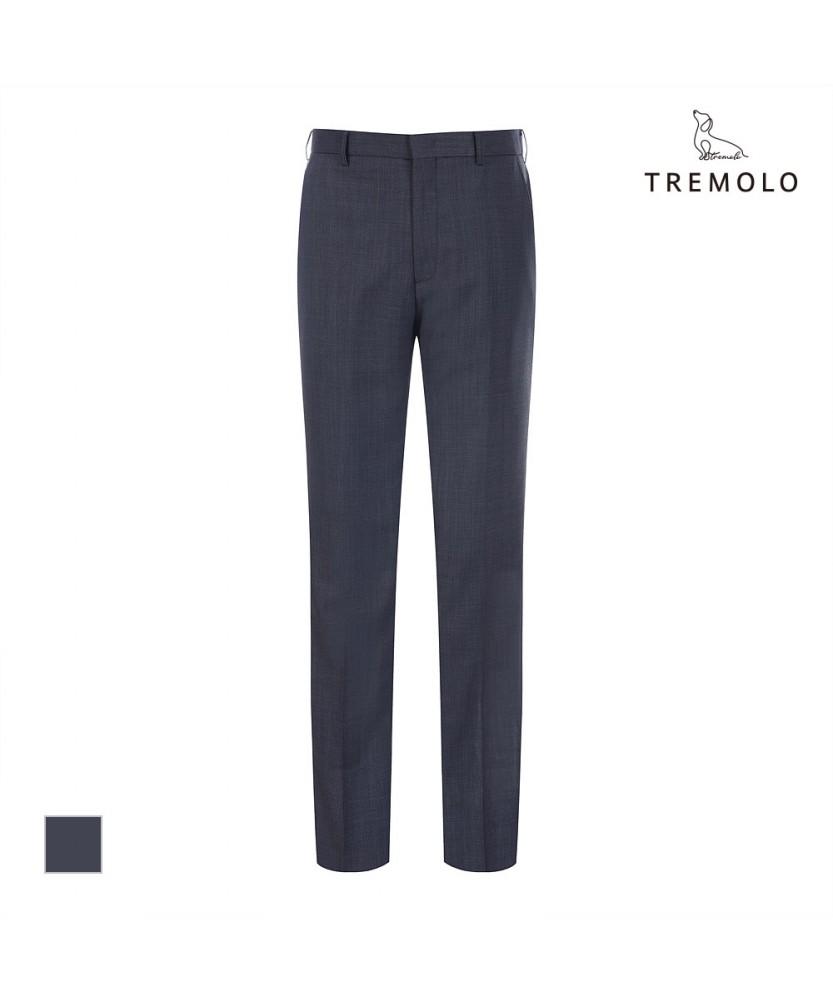 TREMOLO Micro Gray Blue Suit Pants_Tgbgbym3121