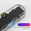 4Pcs Solar Powered Solar Vehicle Strobe Light Flashing Mode Motorcycle Tail Lights  Electric Bicycle