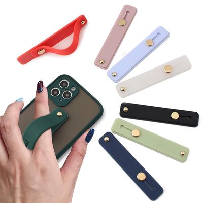 Handgelenkband Handband Fingergriff Handyhalter Ständer Push Pull Universal Einfarbig Telefonbuchsenhalter für iPhone Xiaomi