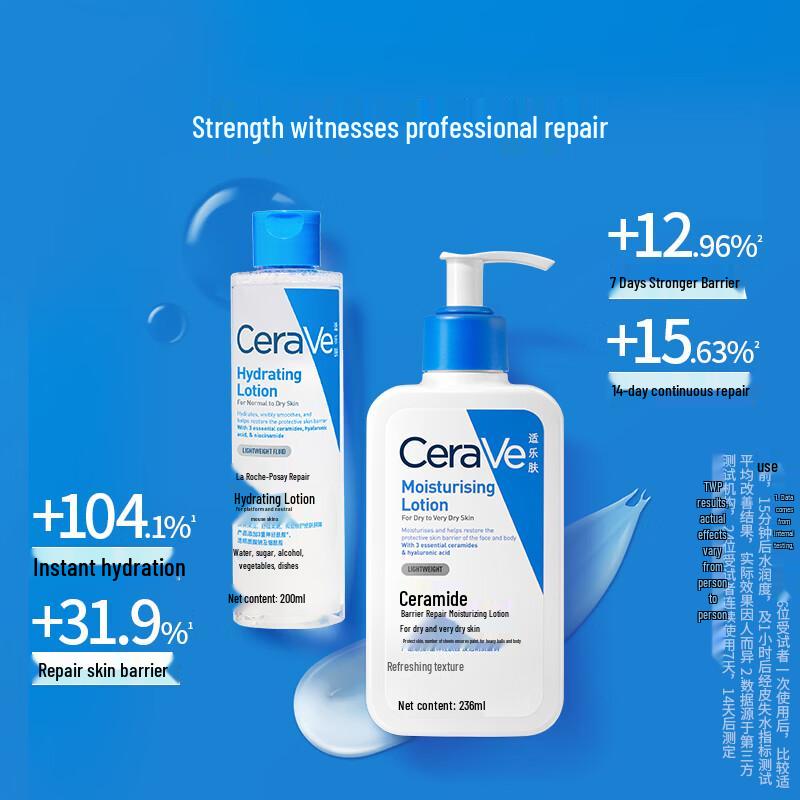 CeraVe Moisturizing & Repairing Lotion and Toner Set