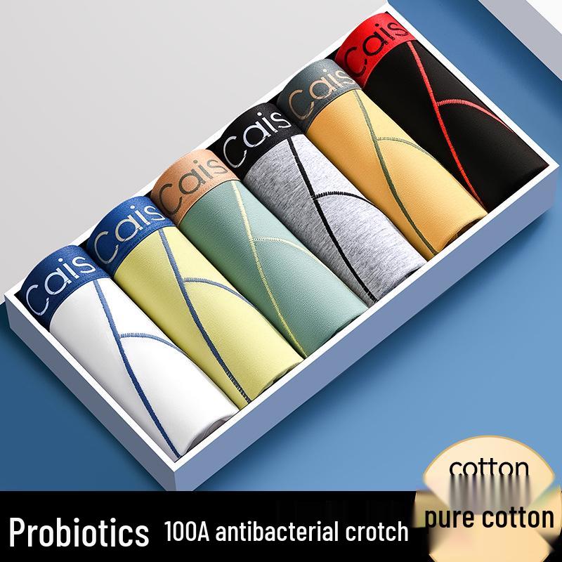 Anti-Bacterial Cotton Boxer Briefs for Boys and Men