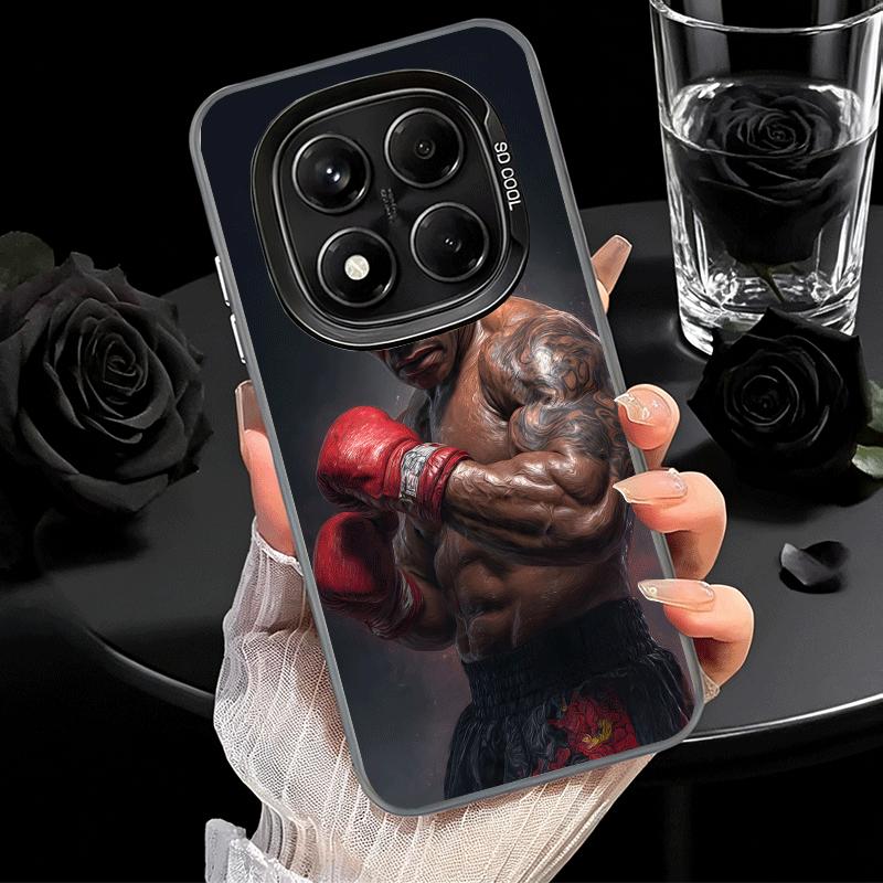 Mike Tyson Boxer Man Soft Phone Case for Xiaomi Redmi Note 13 14 15 Pro Plus 12S 12 11S 11 11T 10S 10 Shockproof Cover Back Shel