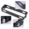 DFsucces Motorcycle License Plate Bracket, Stainless Steel, Easy Installation, Universal License Stay, 180° Angle