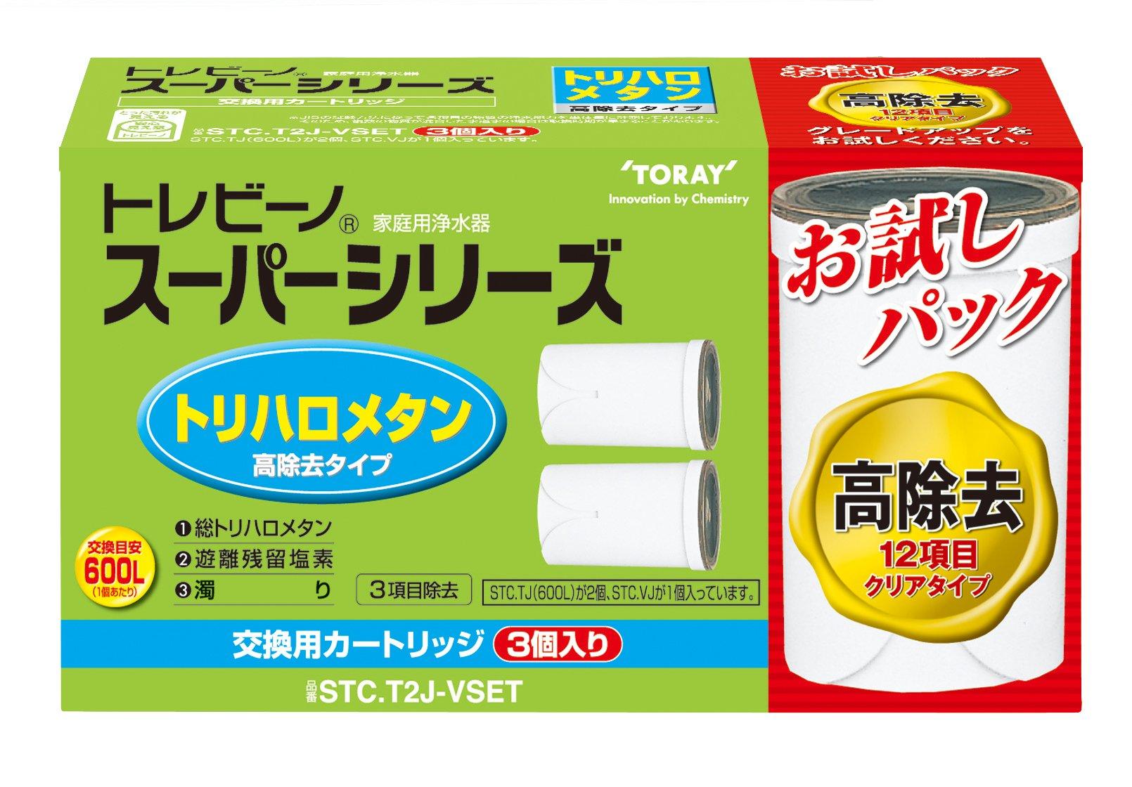 

Toray Trevino Super Series Тригалометан Высокое удаление Тип товара Картридж Высокое удаление Плюс 1 Специальный набор STC.T2J+12 STC.T2J-VSET