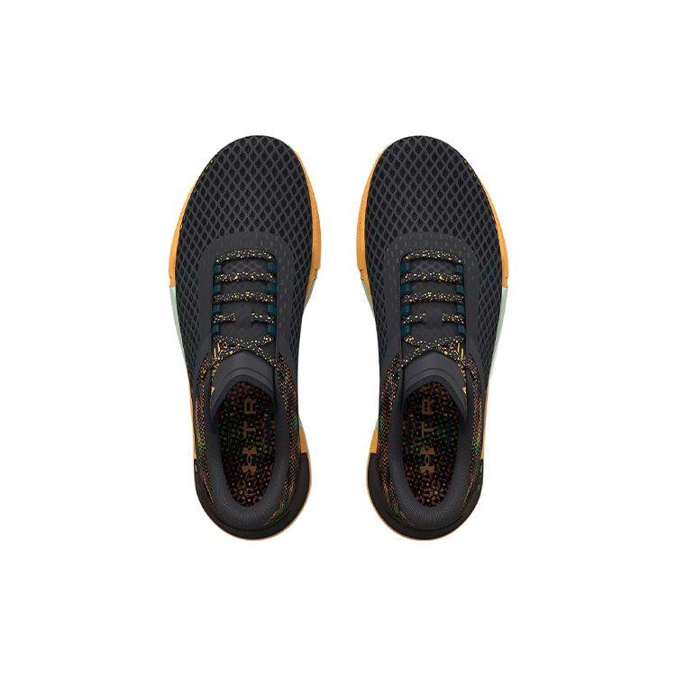 Under Armour TriBase Reign 4 AMP Jet Grey Camo Men Sneakers Orange-Ice 3025934-100