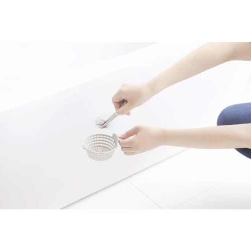 Marna Badezimmer-Reinigungswerkzeug (Inklusive Pinzette, zur Reinigung von Badezimmern und Abflüssen) - Reinigungsexperte, W652W, 21,5 cm